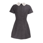 Short Wool Dress - Dress