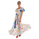 Watercolour Garden Gown - Dress