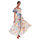 Watercolour Garden Gown - Dress