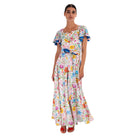 Watercolour Garden Gown - Dress